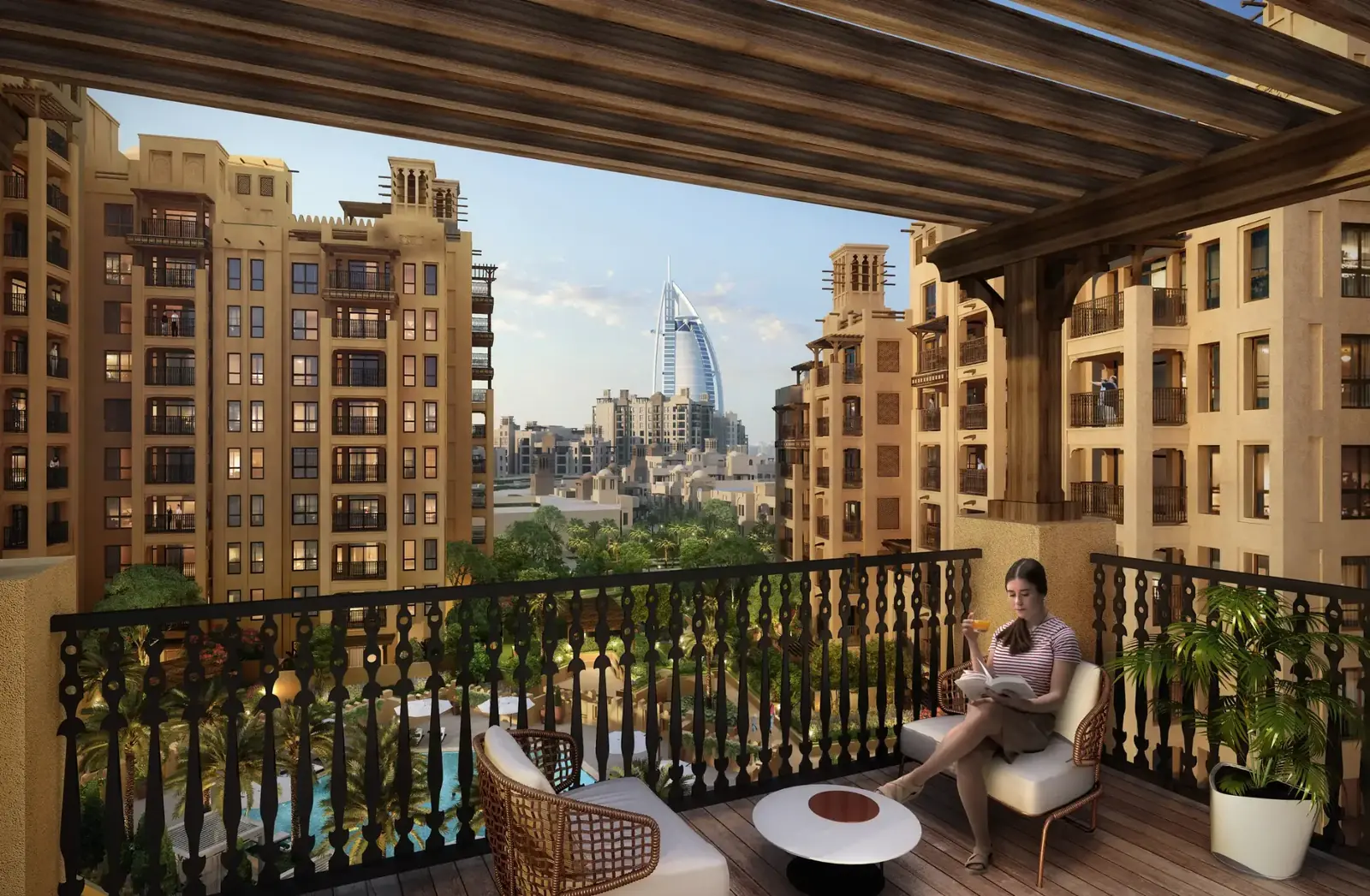 Branded residence interior in Dubai