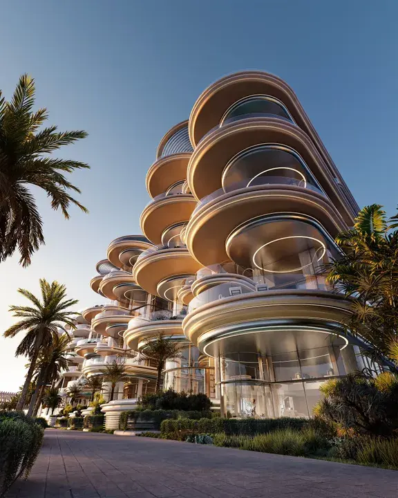 Penthouse terrace in Jumeirah, Dubai